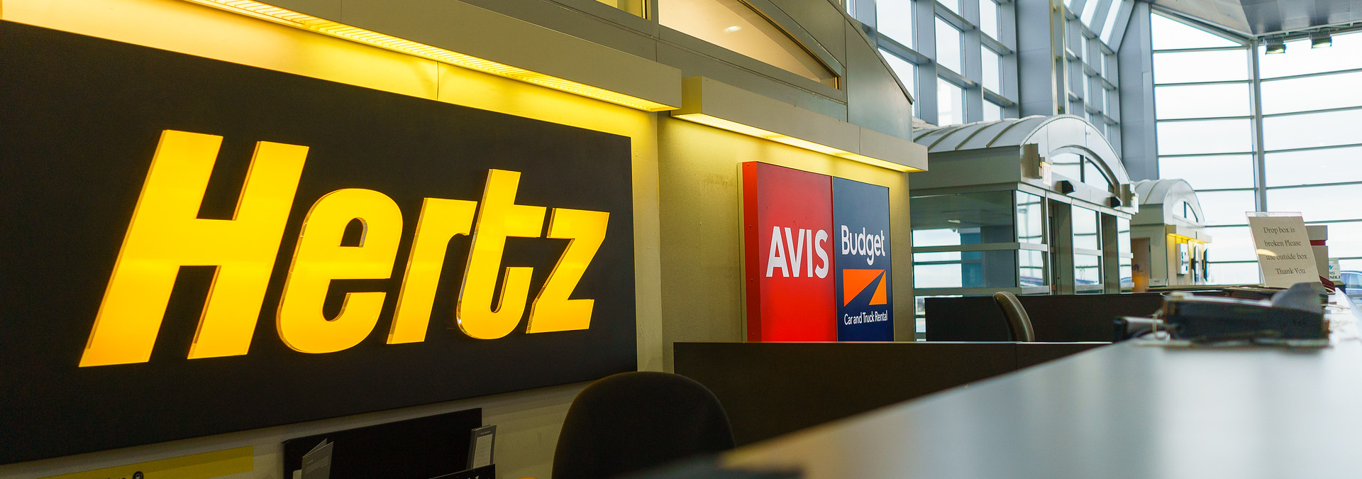 Airport sales truck rental